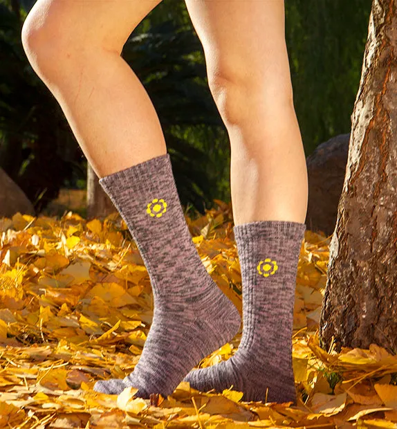 86% Rich Merino Wool Everyday Crew Socks - 3 Pack