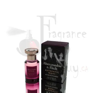 Abercrombie & Fitch Authentic Night Femme For Woman