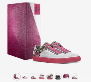 aditi-kali fusions Hooks low top-MALE AND FEMALE. LTD EDITION FUNKY FOOTWEAR.