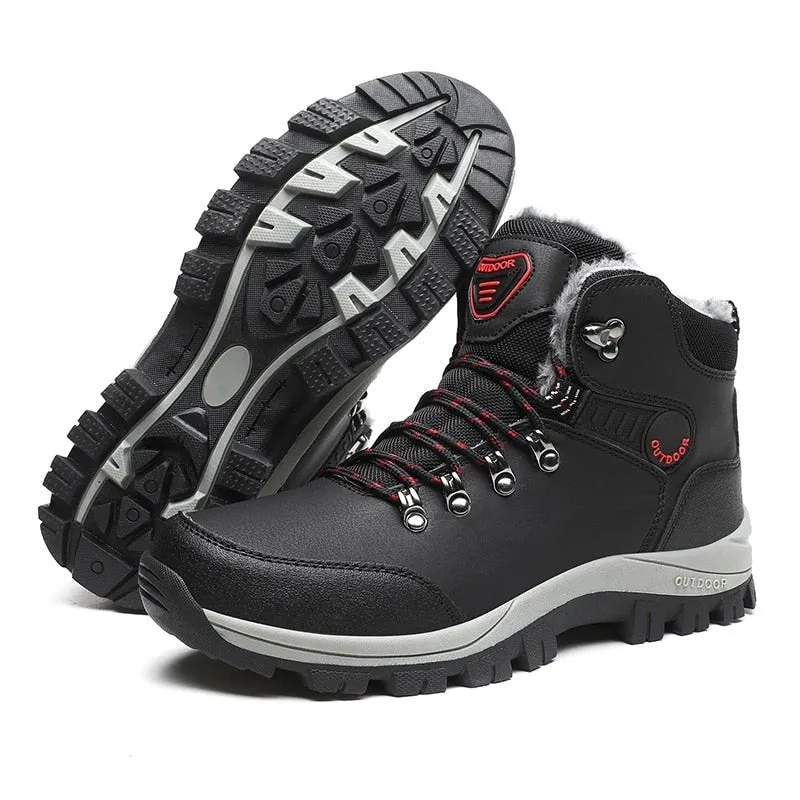 Arctic Apex Men's Winter Boots - Black