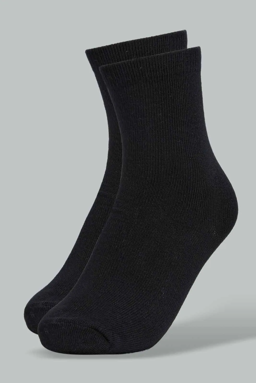 Assorted Plain Socks For Senior Boys (Pack of 3)