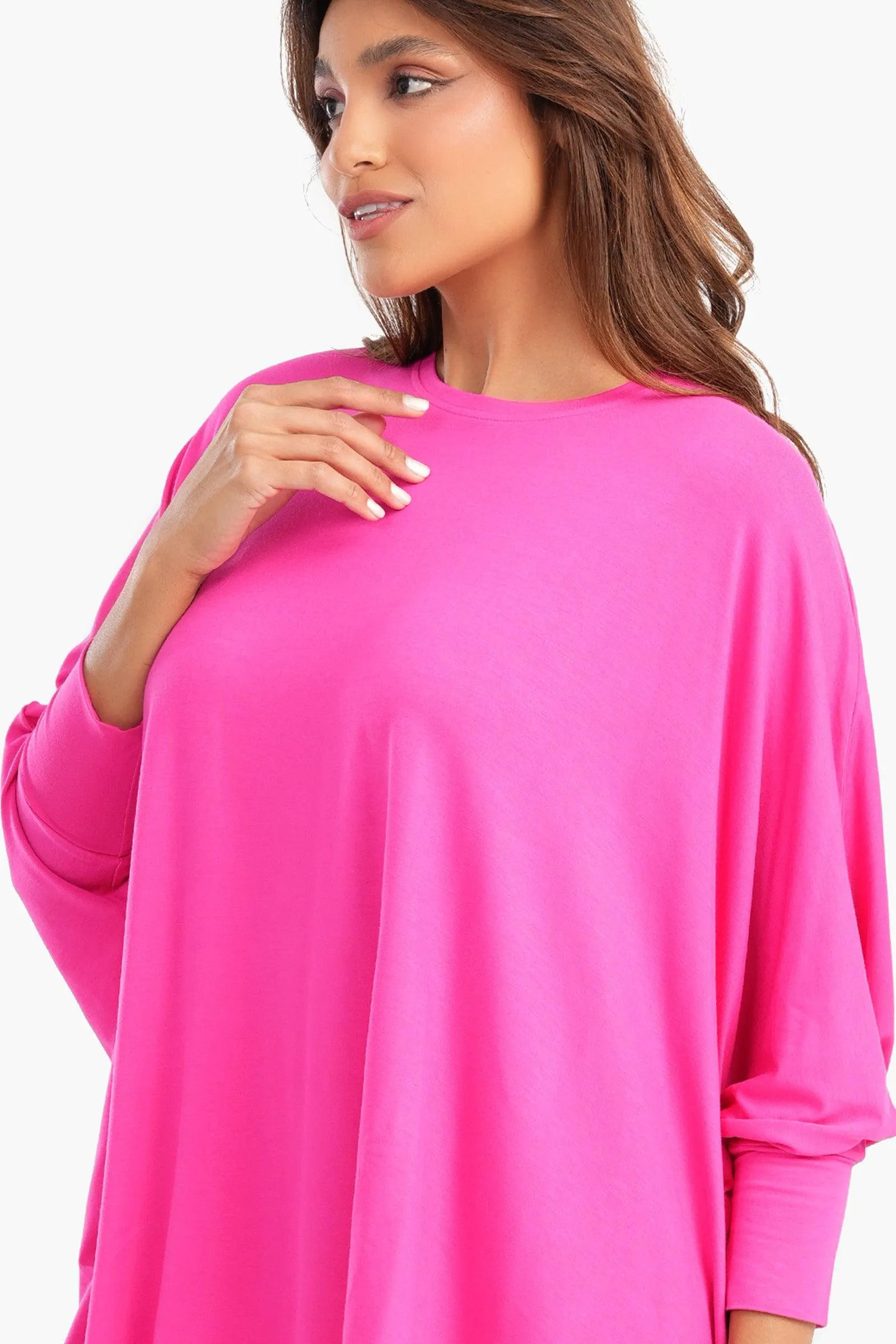 Asymmetrical Lounge Poncho