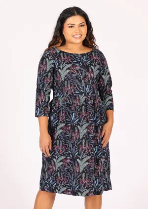 Avery Dress Obsidian