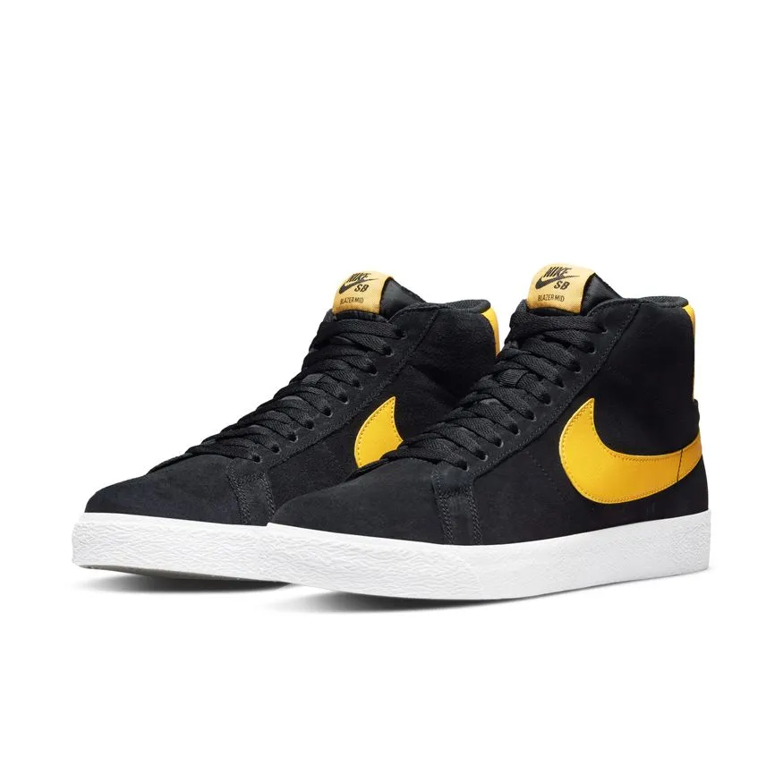 Blazer Mid (Black/University Gold)