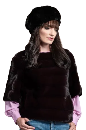 Chinchilla Fur Beret