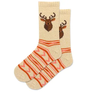 Deer Boot Crew Socks