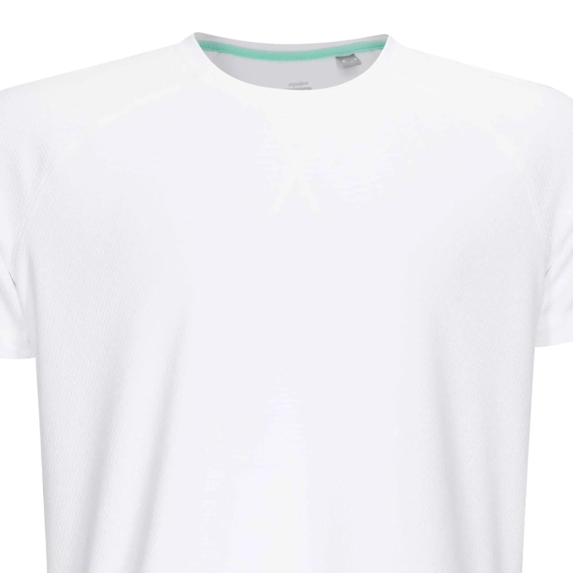 Equipe Men's Classic White Round Neck Tee