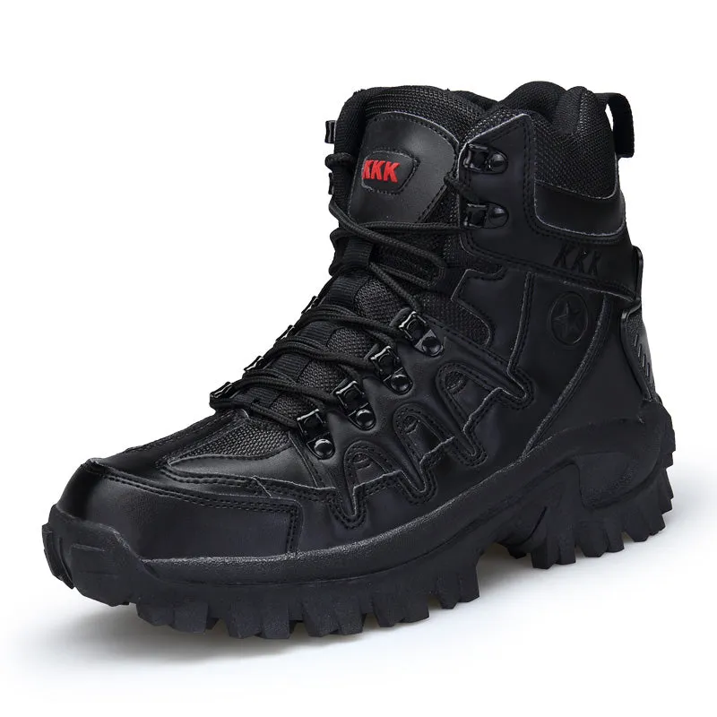 High Top Mil-Tac Army Shoes Side Zip Boots Military Tactical Work Boots  | 1201