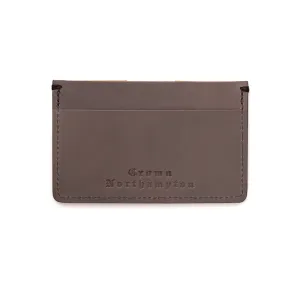 Houghton Card Holder - Grey Veg Tan Calf