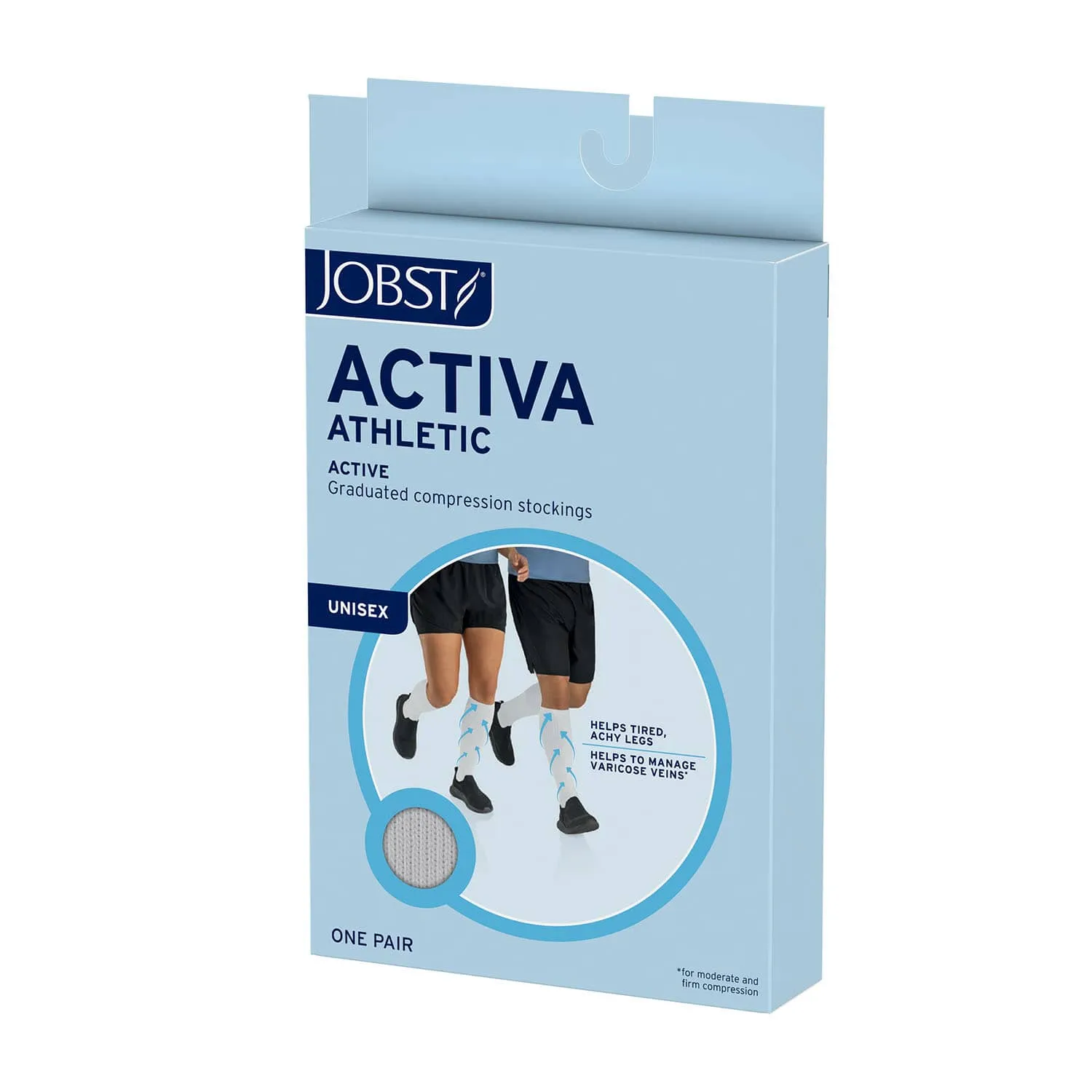 Jobst ACTIVA Athletic Compression Socks - 15-20 mmHg