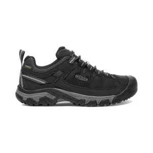 Keen Targhee EXP Waterproof Hiking Shoe - Black / Steel Grey