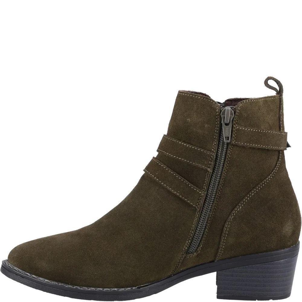 Khaki Jenna Ankle Boots