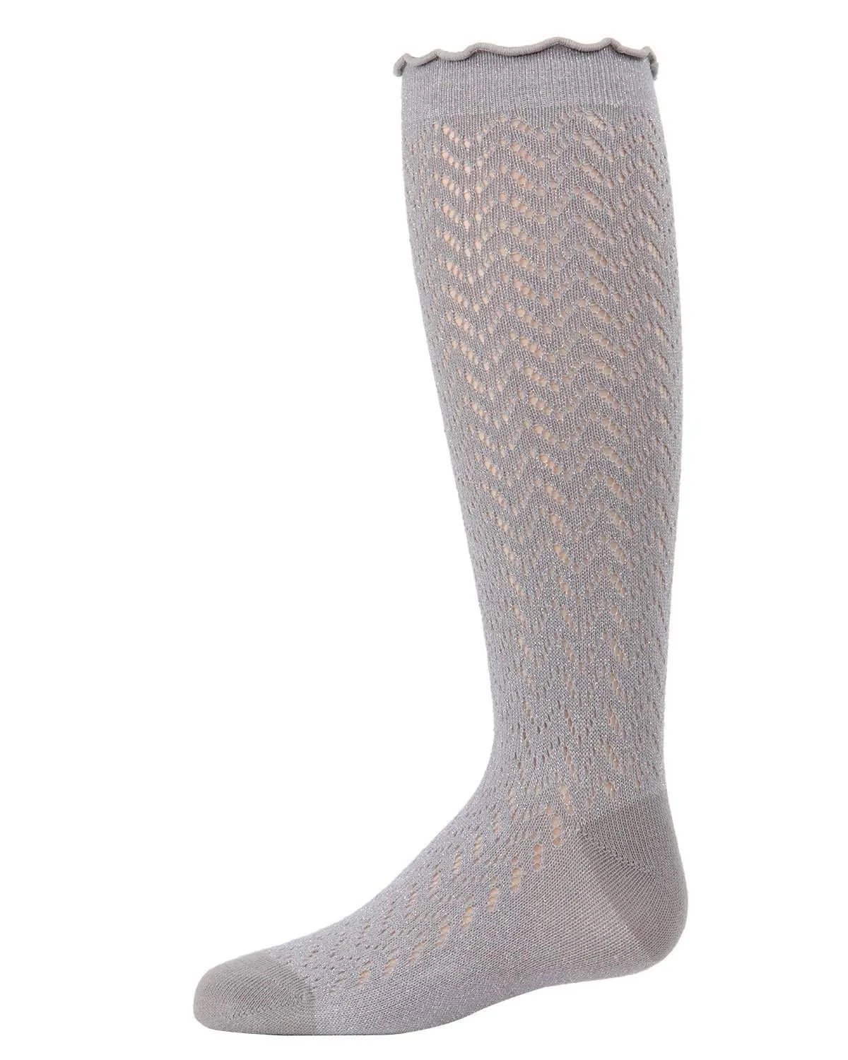 Memoi Open Work Knee High