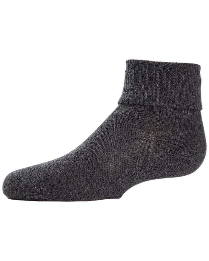 MeMoi Triple Roll Ankle Socks For Shoe Sizes: 19-22, 23-26. Style: MK-5058