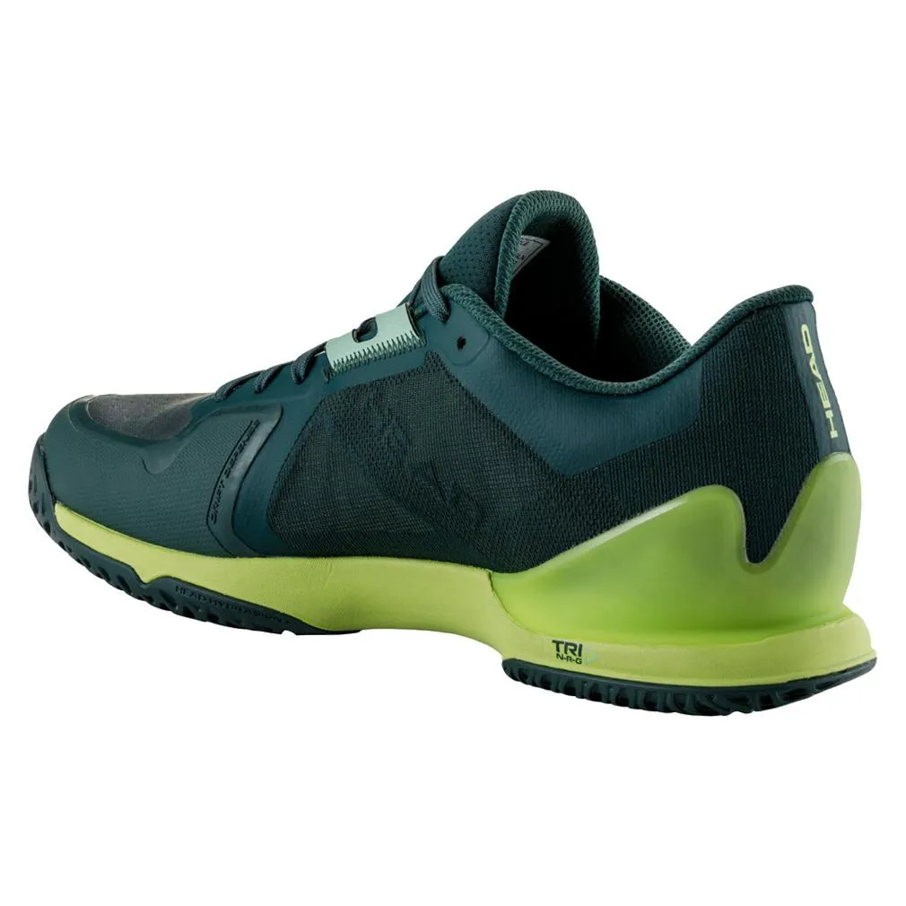 Men's Sprint Pro 3.5 Tennis Shoes Forest Green and Light Green