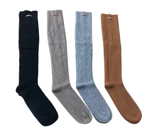 Over-The-Knee Cashmere Socks